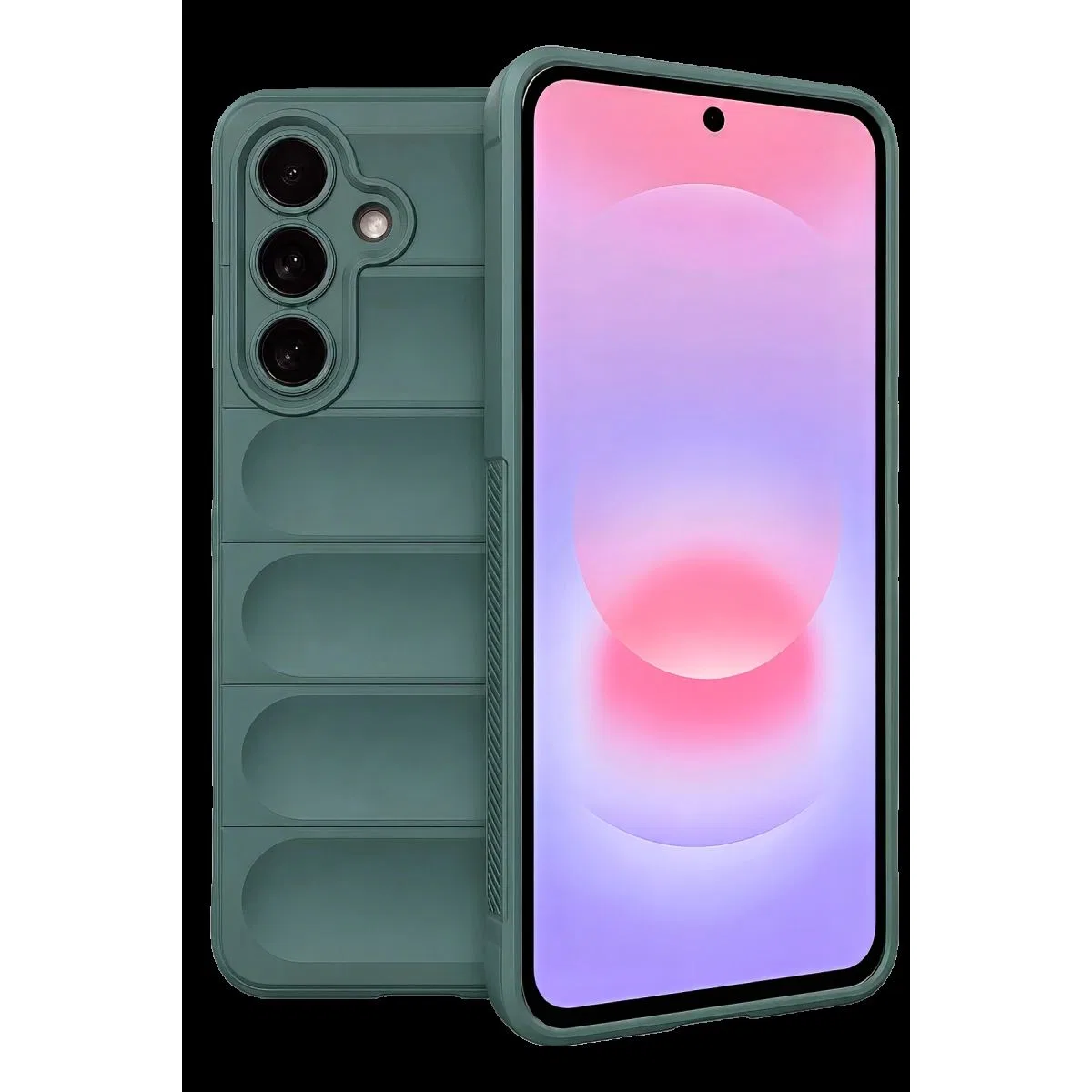 Samsung Galaxy S26 Fe Optimum Silikon - Koyu Yeşil