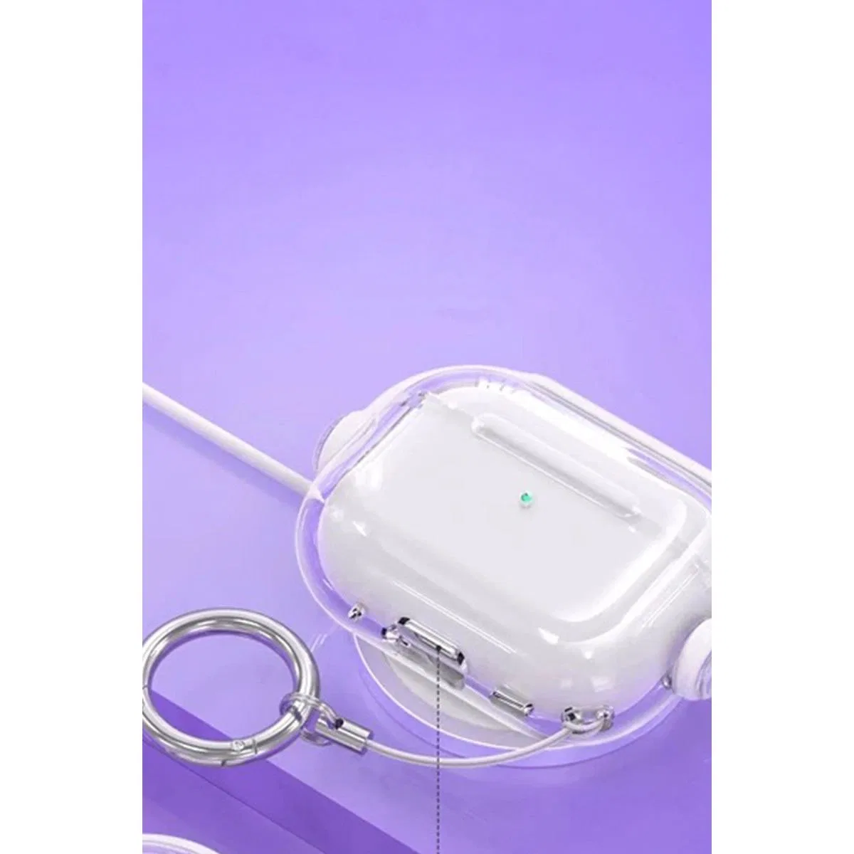 Apple Airpods Pro 3 (3. nesil) Tema Kılıf - Kırmızı görsel 2