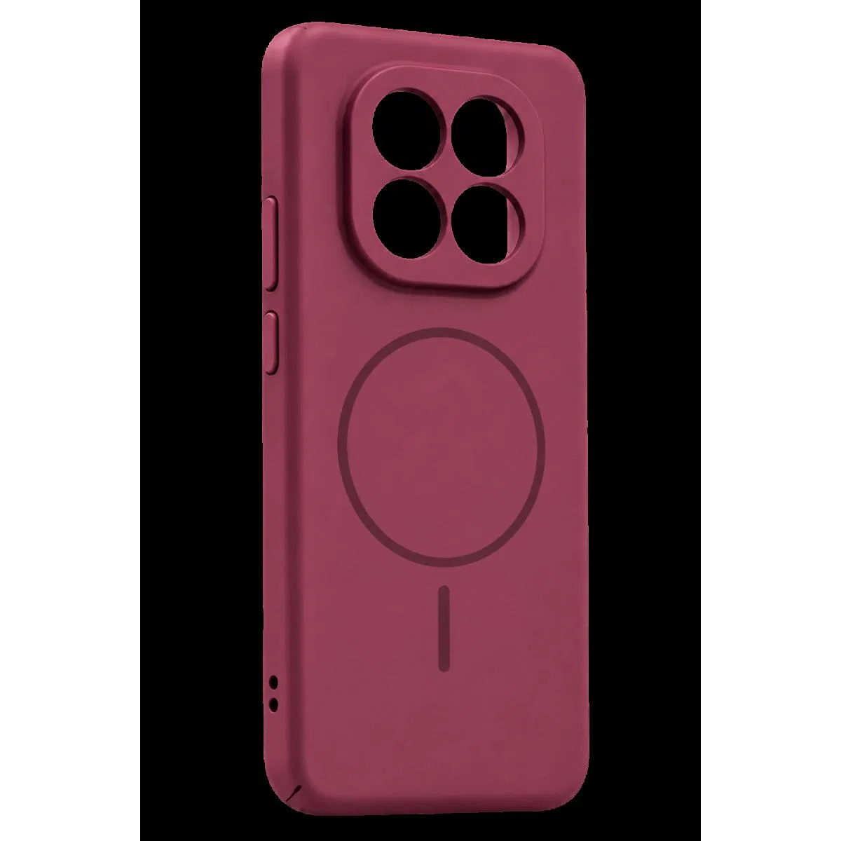 Xiaomi Redmi Note 14 Pro Plus Mika Pc Magsafe Kapak - Bordo