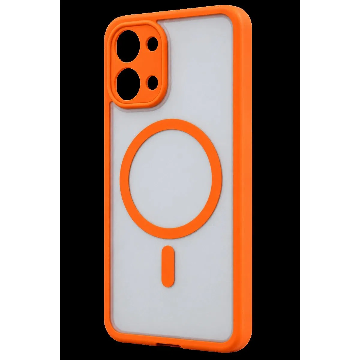 Xiaomi Poco X8 Pro Max Loji Magsafe Kapak - Turuncu