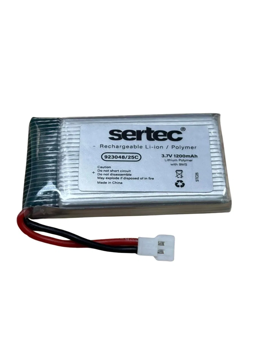 Sertec / 923048 / 3. 7v - 1200mah - 25c Beyaz Soket