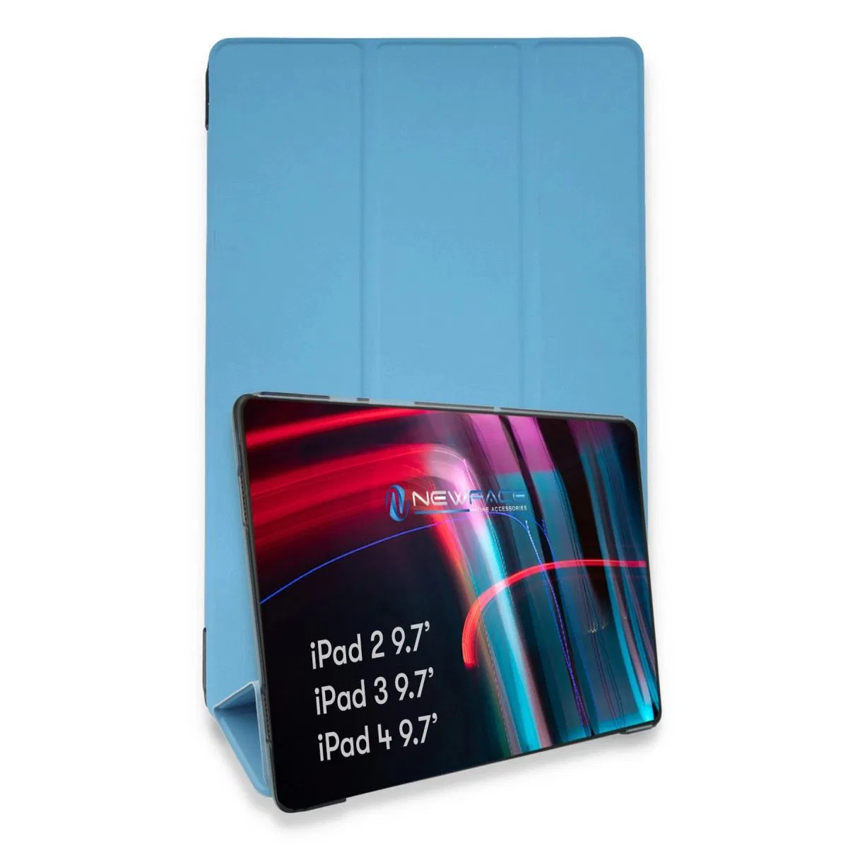 Apple İpad 4 9. 7 Kılıf Tablet Smart Kılıf - Mavi