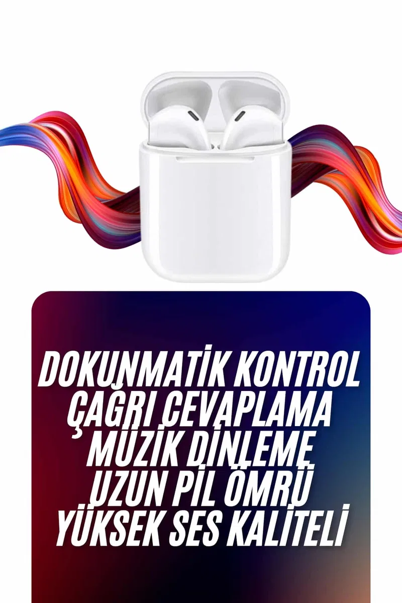 Akıllı Saat Kulaklık Hediyeli Uyku ve Sağlık Takibi Yapabilen Uzun Ömürlü görsel 3