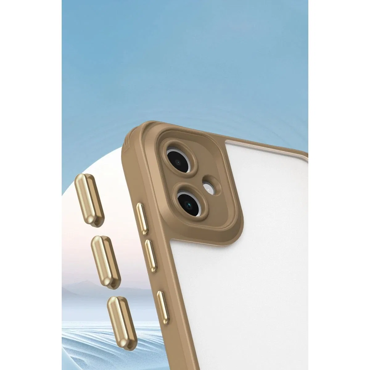 Samsung Galaxy A06 Kılıf Penta Silikon Kılıf - Siyah görsel 2
