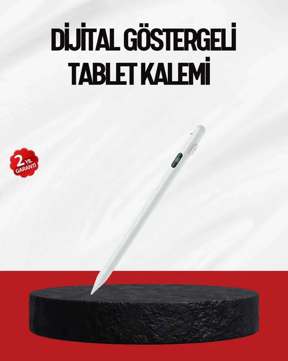 1. 5mm Hassas Uçlu iPad Kalemi Şarjlı Type-C Ultra Hassas Stylus Pen