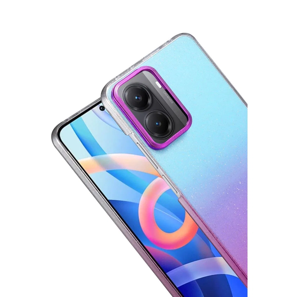 Xiaomi Poco X7 Pro Glossy Kapak - Mor görsel 3