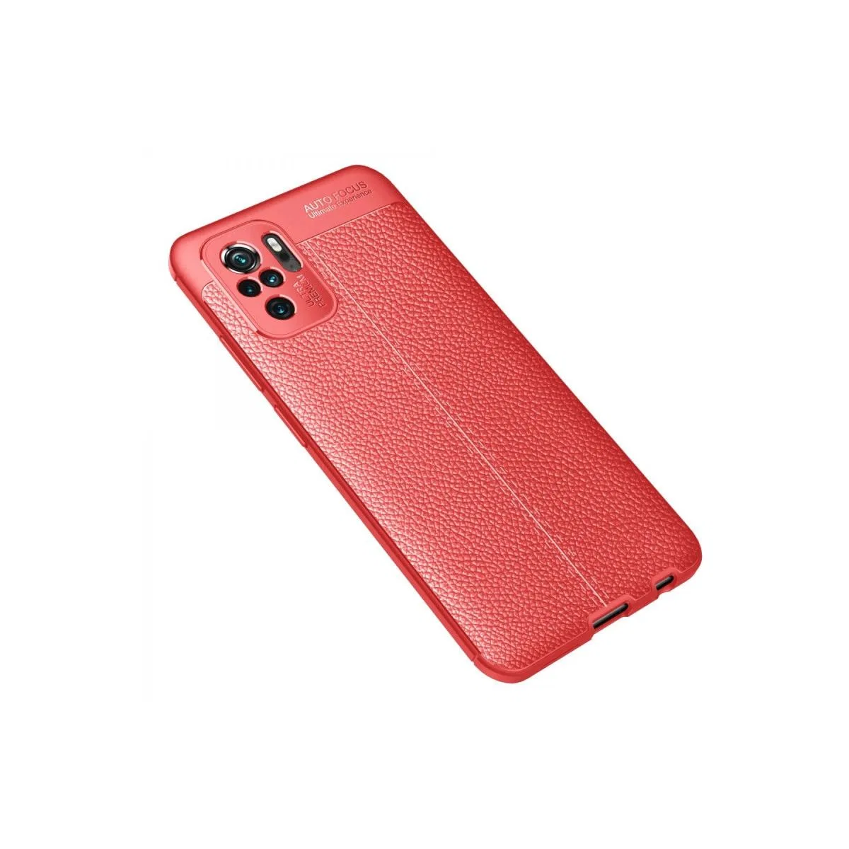 Xiaomi Redmi Note 10 Kılıf Auto Focus Kapak - Kırmızı görsel 2