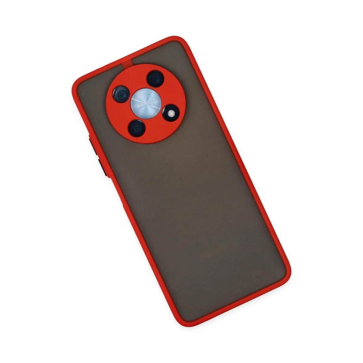 Huawei Nova Y90 Kılıf Montreal Silikon Kapak - Kırmızı görsel 3