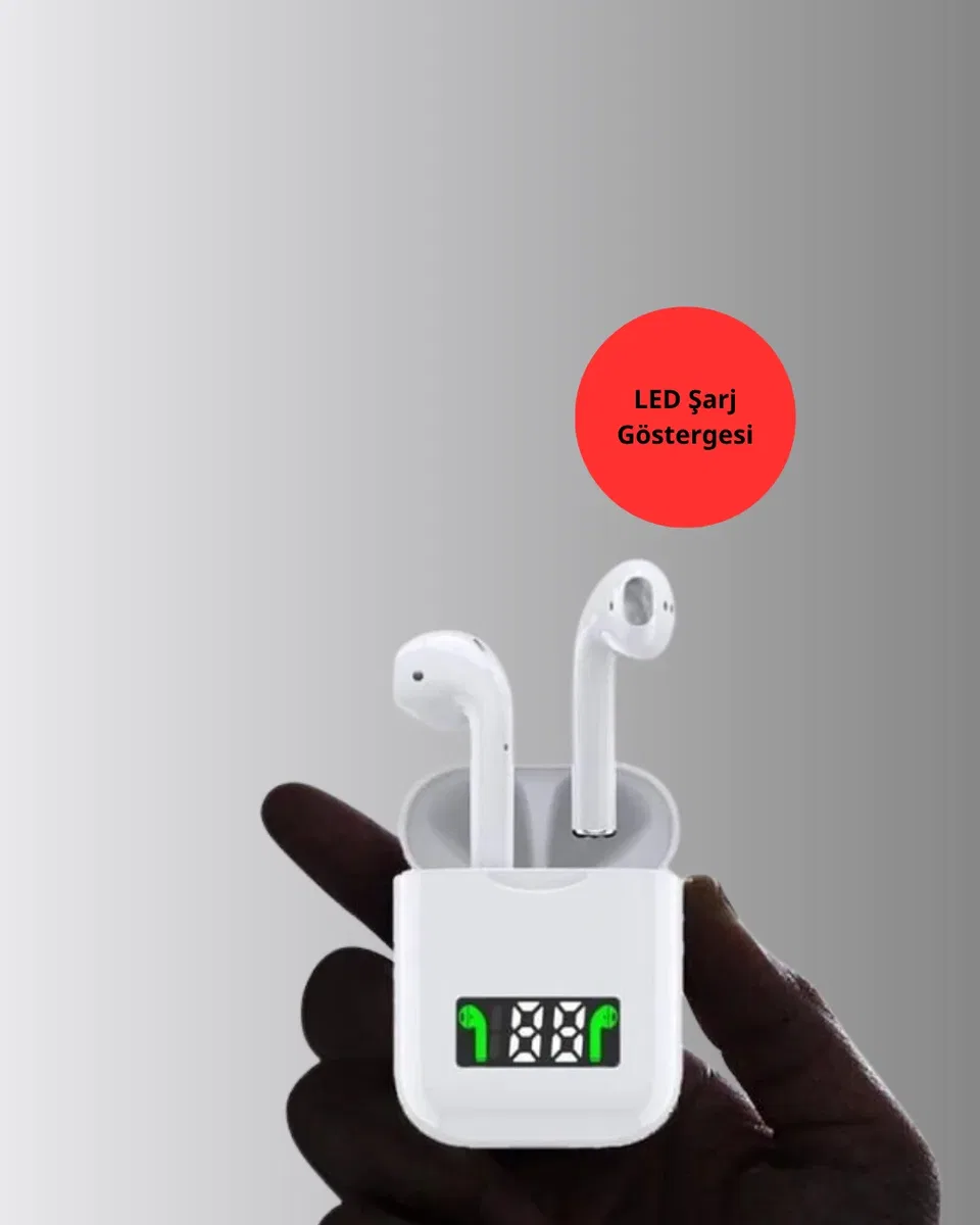 Kablosuz TWS Bluetooth 5. 0 Kulaklık – Dokunmatik Kontrol, LED Göstergeli görsel 3