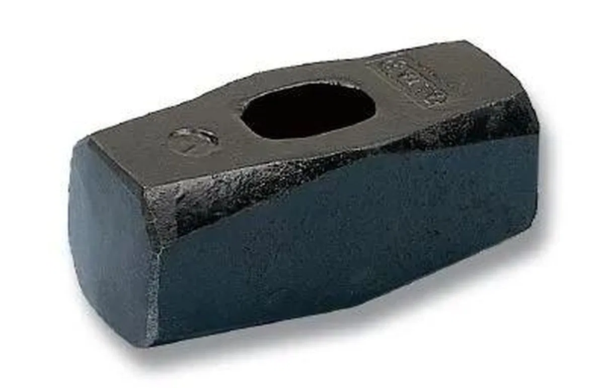 Düz Balyoz 4 Kg - Dövme Çelik, Sapsız