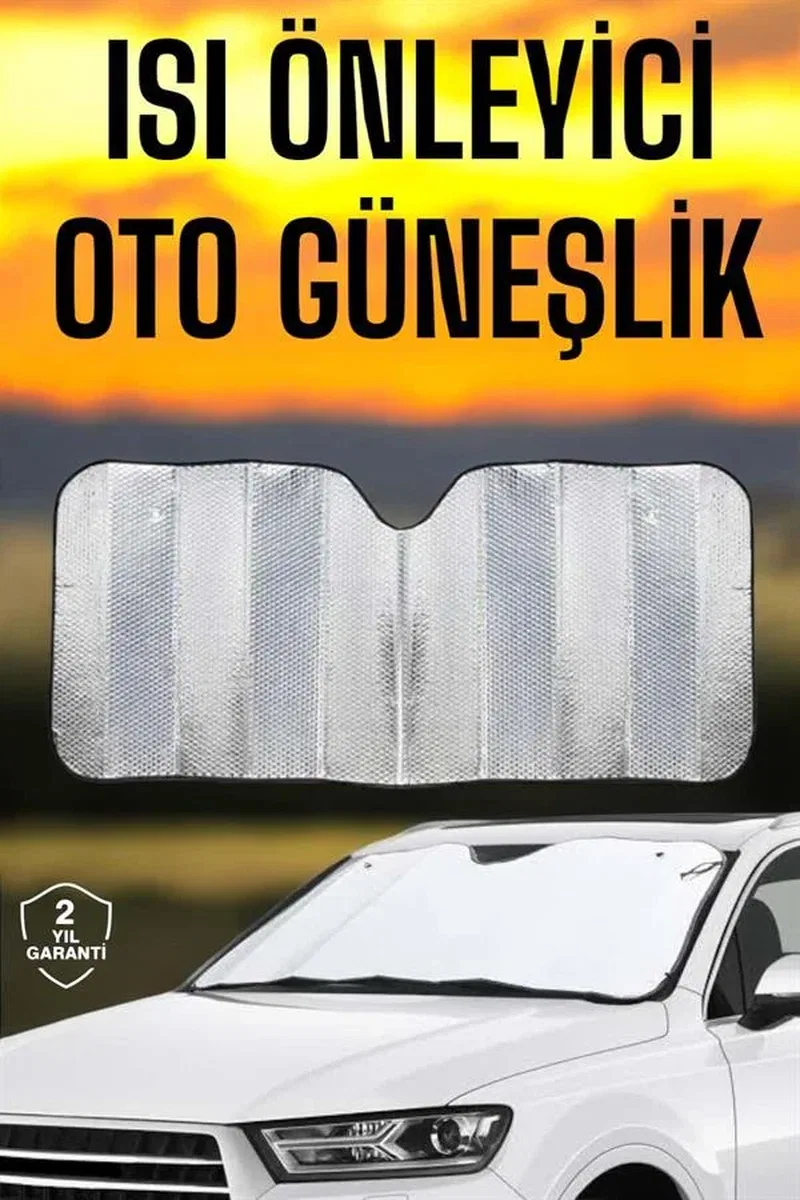 Oto Güneşlik Isı Önleyici Tüm Araçlara Uyumlu UV Işınlarına Karşı görsel 2