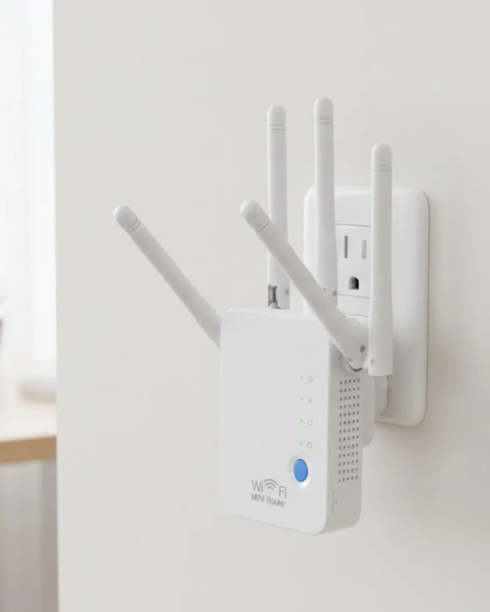 300Mbps WiFi Tekrarlayıcı WPS Güvenlikli AP Modlu Güçlendirici