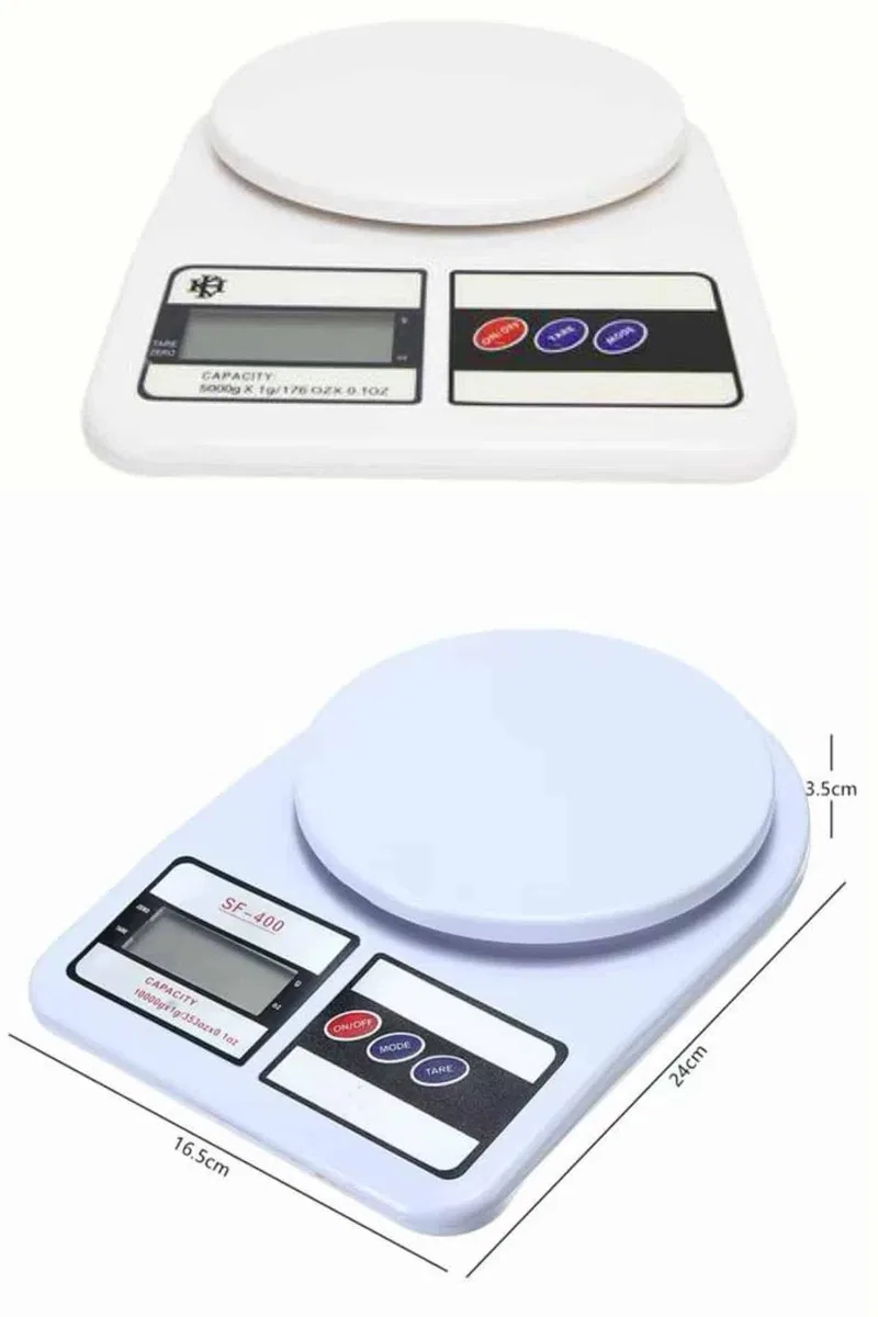 Dijital Hassas 10 Kg Mutfak terazisi tartısı LCD Ekran Mutfak Tartısı görsel 4