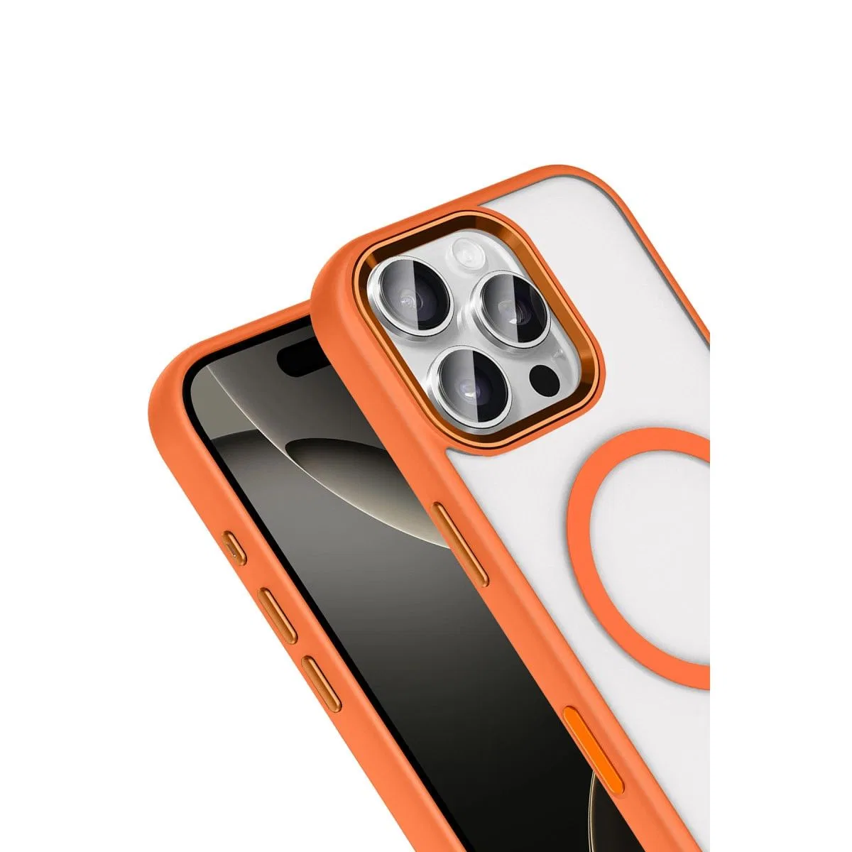 Joko Apple İphone 16 Pro Max Terea Magsafe Kapak - Turuncu görsel 2