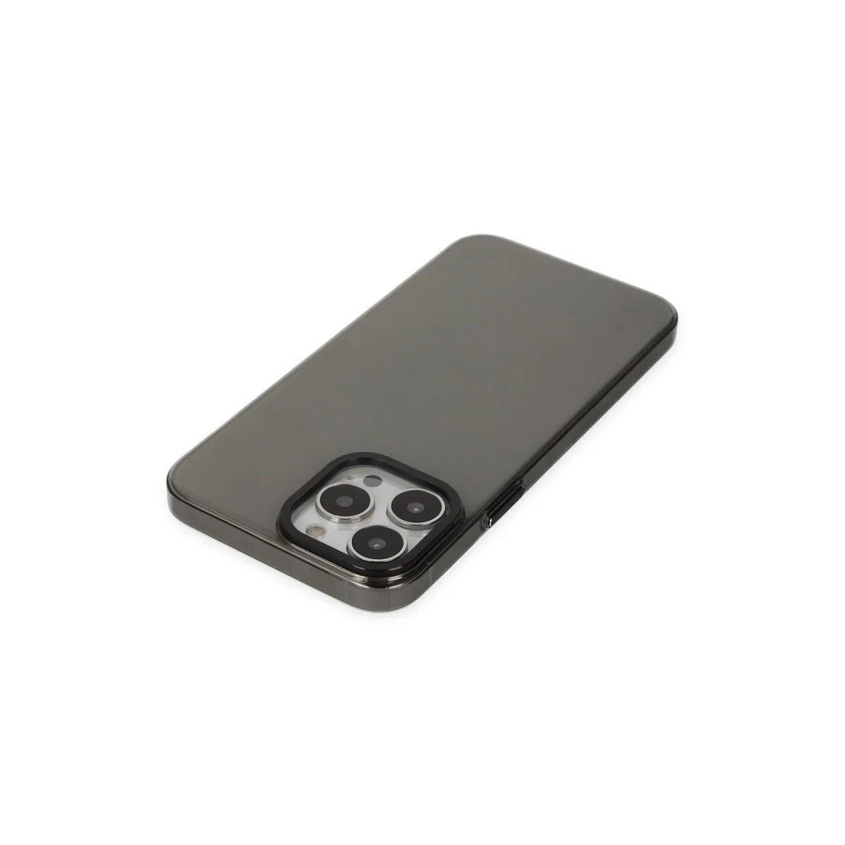 Apple İphone 14 Pro Kılıf Anka Pc Sert Metal Kapak - Siyah görsel 3