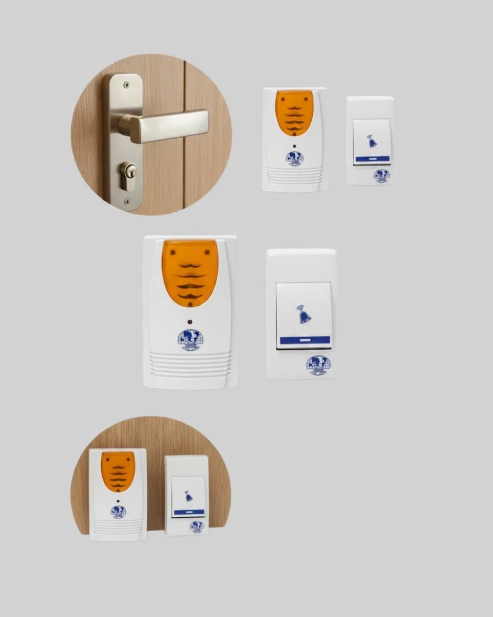 Wireless Kapı Zili Pratik ve Zahmetsiz Günlük Kullanım görsel 5