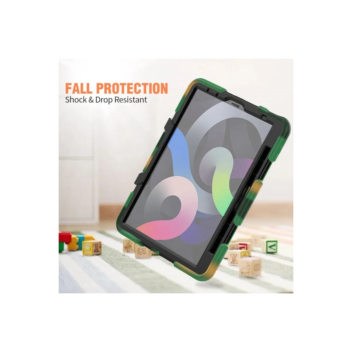 Apple İpad Pro 11 (2020) Kılıf Griffin Tablet Kapak - Kamuflaj görsel 5