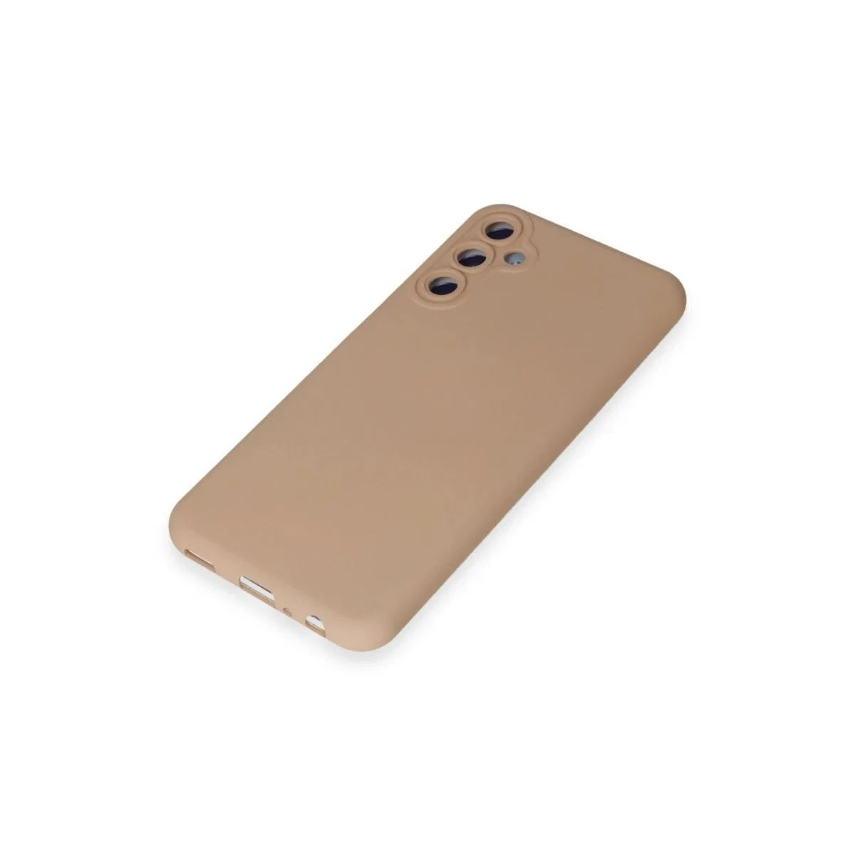 Samsung Galaxy M14 5g Kılıf Nano İçi Kadife Silikon - Pudra görsel 4