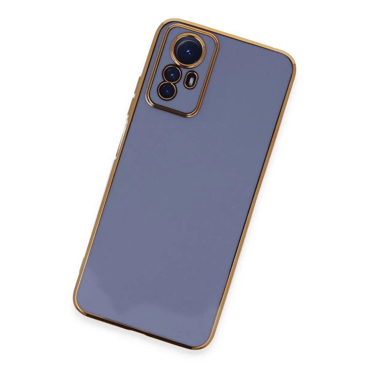 Xiaomi Redmi Note 12s Kılıf Volet Silikon - Mavi görsel 3