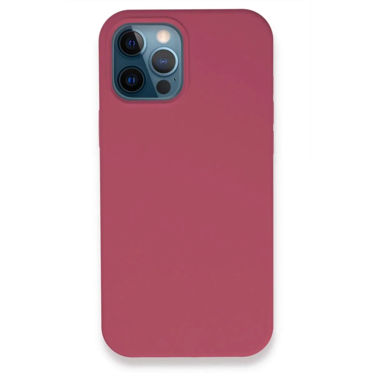 Apple İphone 12 Pro Kılıf Lansman Legant Silikon - Fuşya