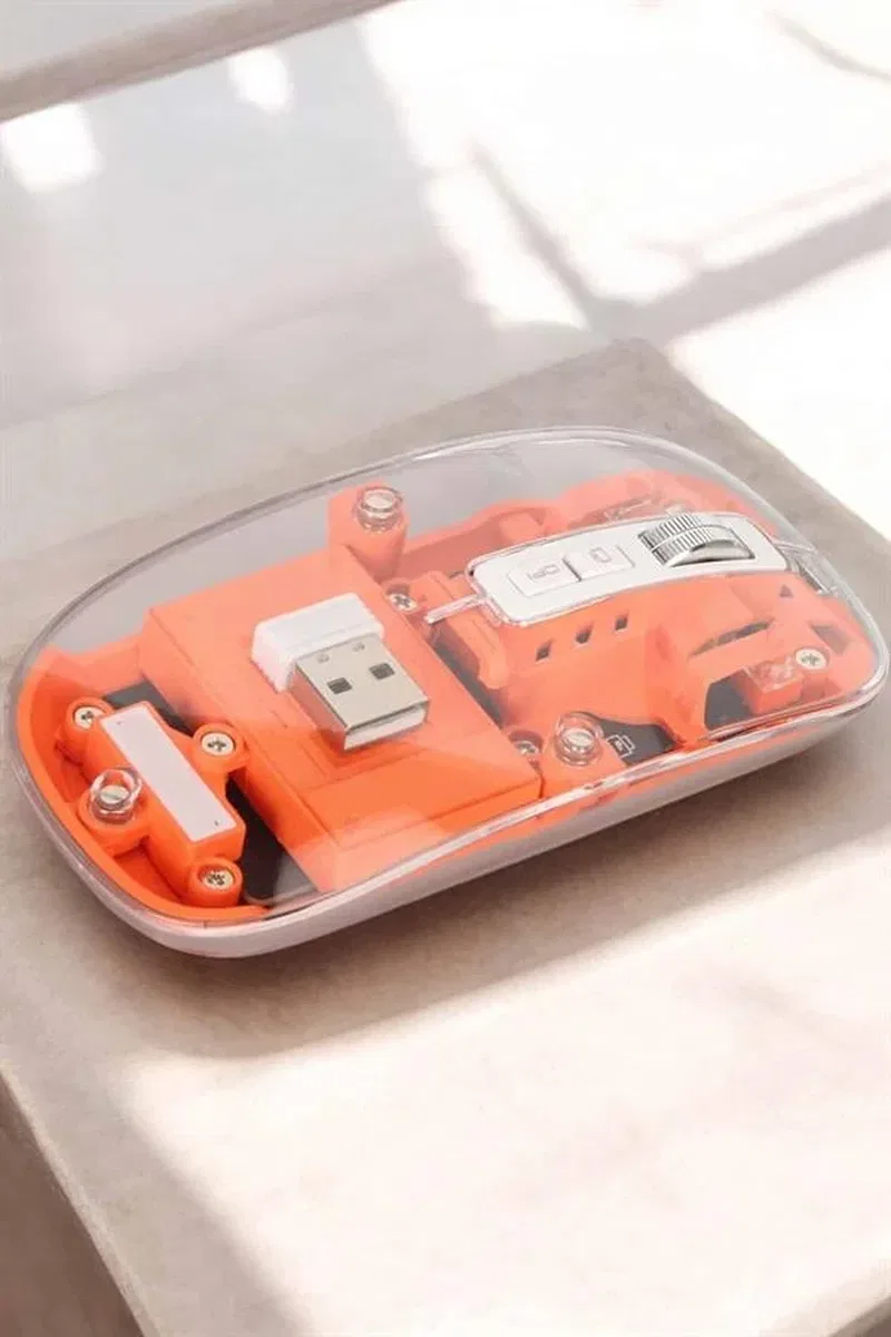 Fare Mouse Çift Modlu Kablosuz Bağlantılı 2. 4GHz Destekli Yeni Nesil görsel 4