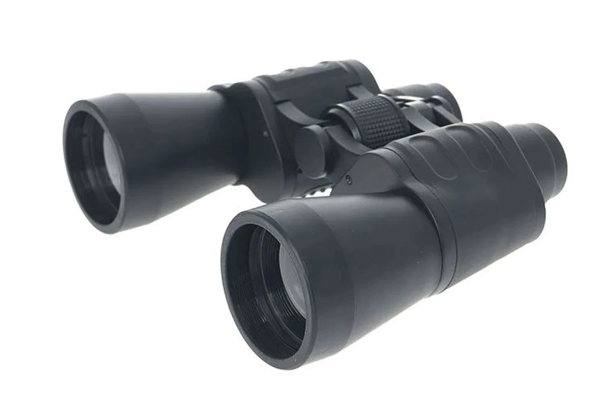 7x50 Kauçuk Kaplamalı Mavı Cam Mercekli Dürbün görsel 2