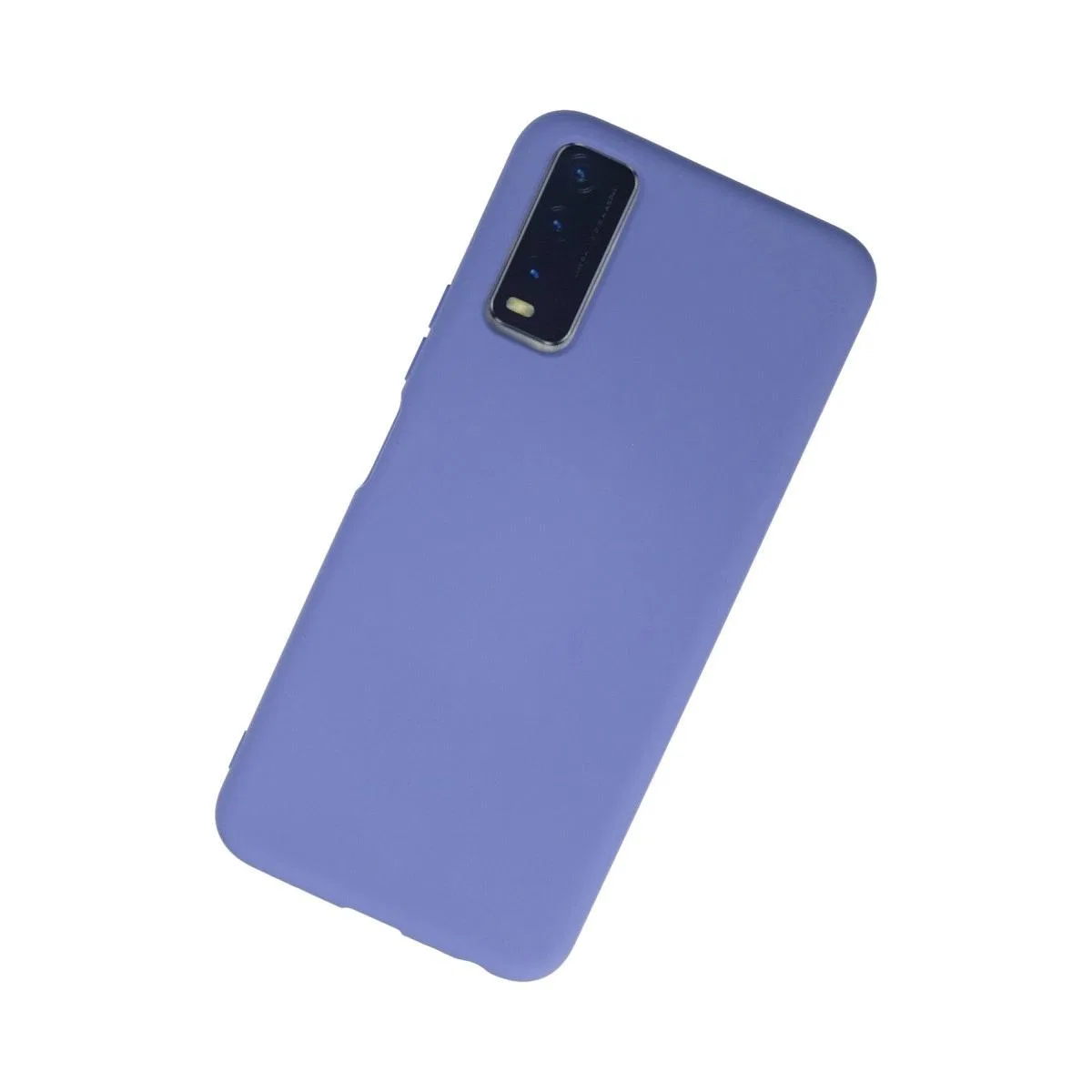 Vivo Y11s Kılıf Nano İçi Kadife Silikon - Lila görsel 3