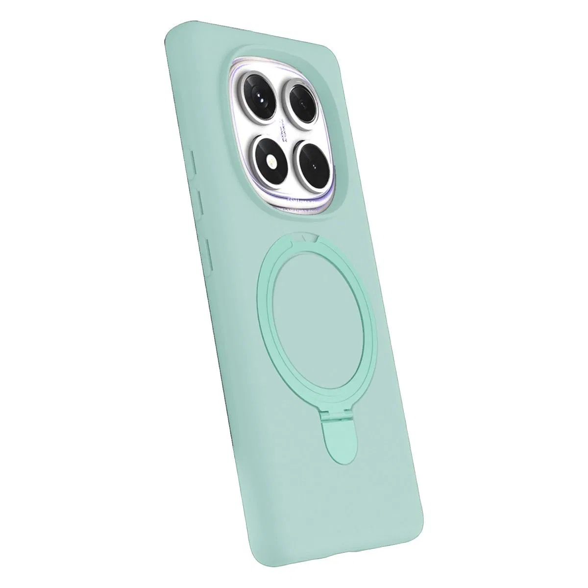 Xiaomi Redmi Note 14 Pro 5g Regal Magsafe Standlı Kapak - Su Yeşili görsel 3