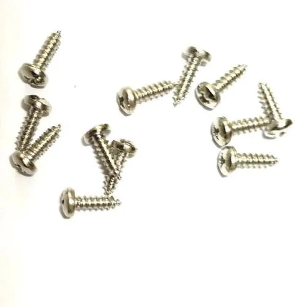 Klips, Menteşe, Ayak, Ysb Sac Vidası - 2, 9x9, 5mm Nikel, 100 Adet