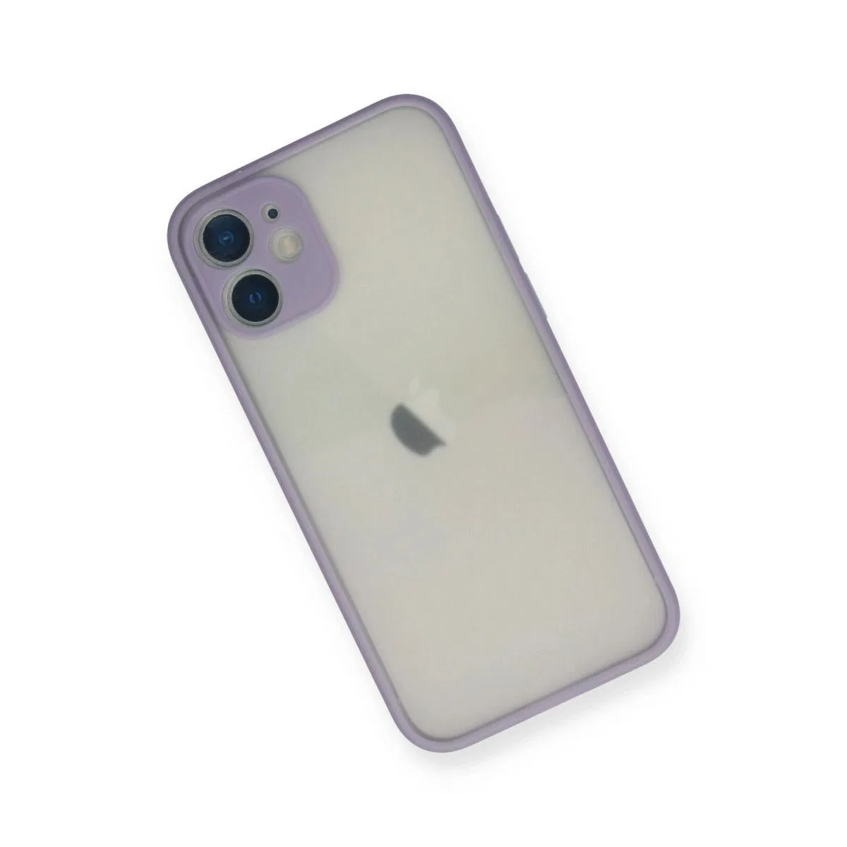 Apple İphone 11 Pro Max Kılıf Montreal Silikon Kapak - Mor görsel 3