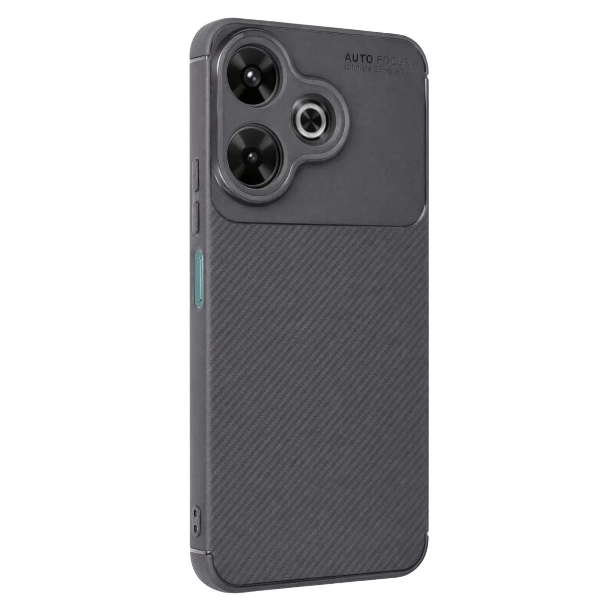 Xiaomi Redmi 13 4g Kılıf Auto Focus Karbon Kapak - Gri