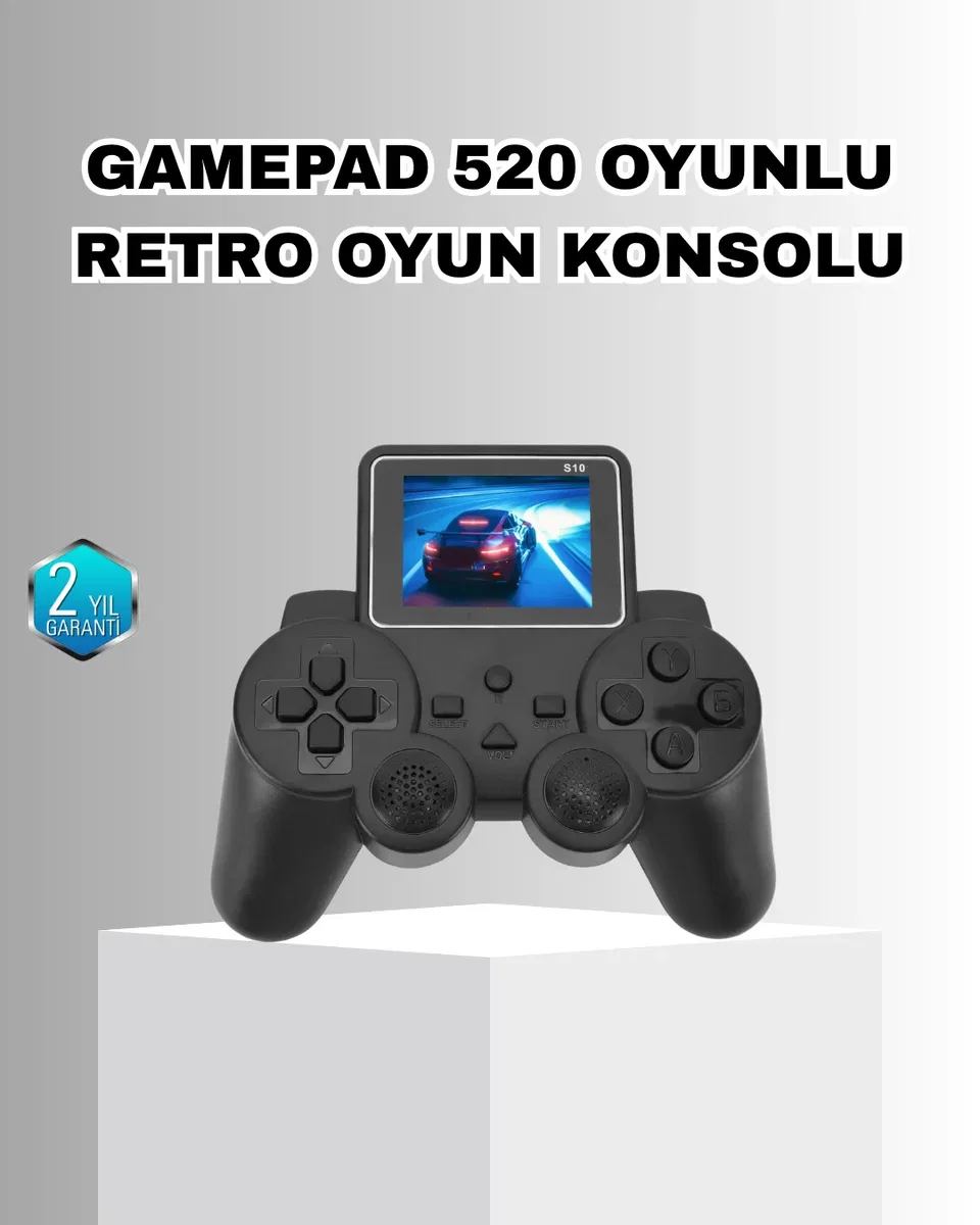 Mini Retro Oyun Konsolu S10 2. 8 İnç Ekran Taşınabilir Klasik Atari