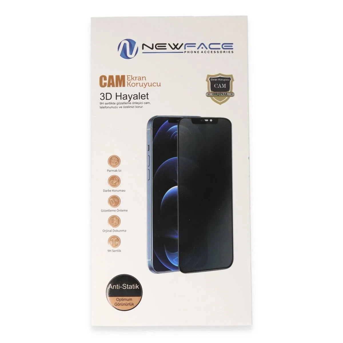 Samsung Galaxy A37 5g 3d Antistatik Hayalet Cam Ekran Koruyucu