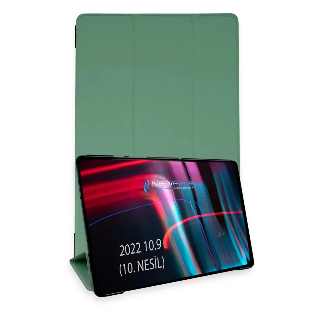 Apple İpad 2022 10. 9 (10. nesil) Kılıf Tablet Smart Kılıf - Koyu Yeşil
