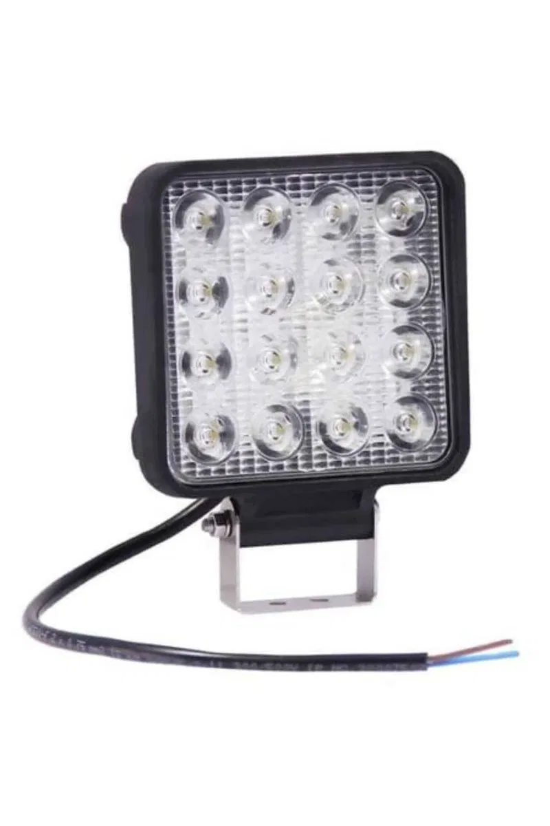 Oto Lamba 10 Led Işık Ayarlanabilir Yüksek Aydınlatmalı Beyaz Far görsel 5