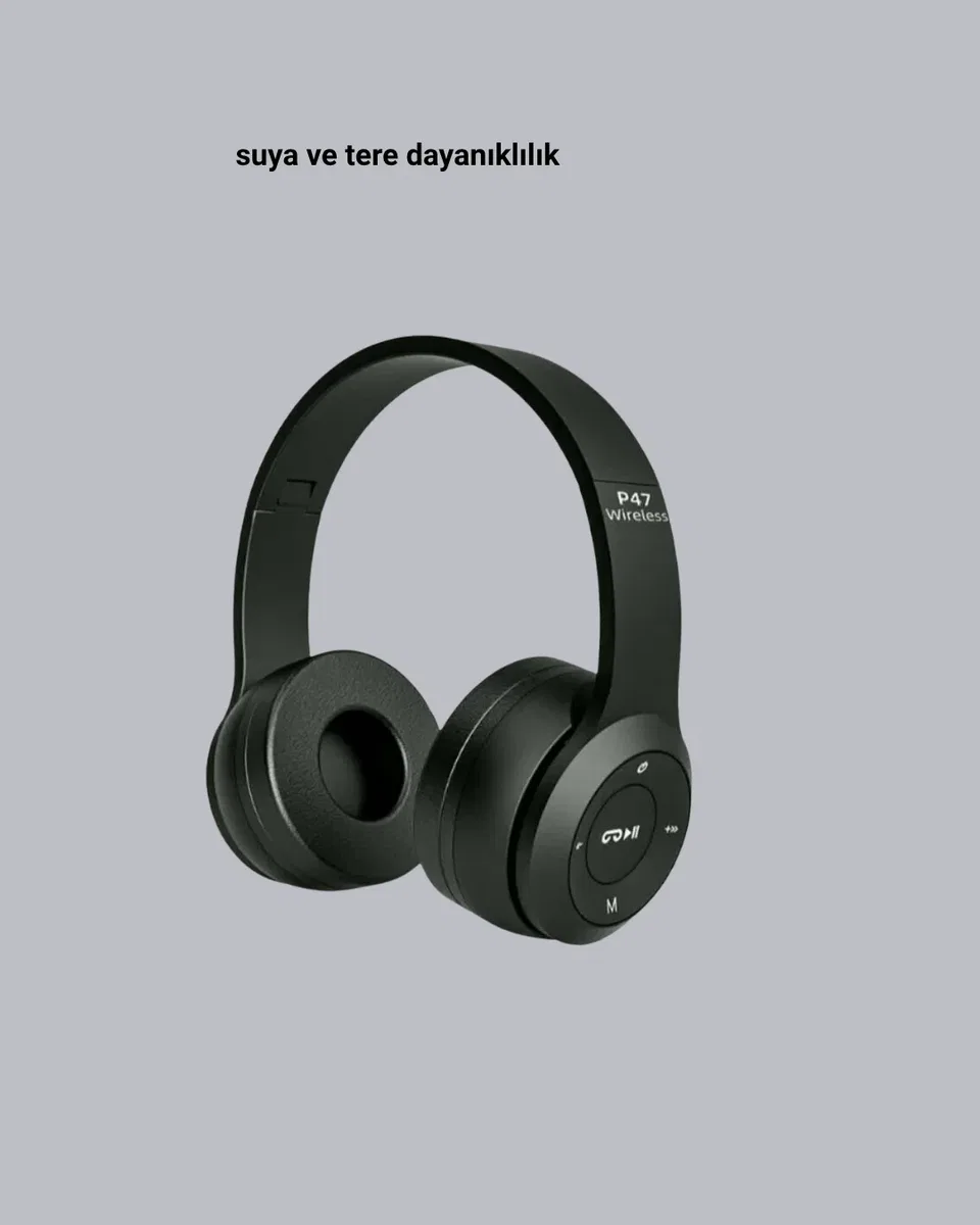 Kablosuz Bluetooth Kulaklık – Suya Dayanıklı ve Uzun Ömürlü Kullanım görsel 4