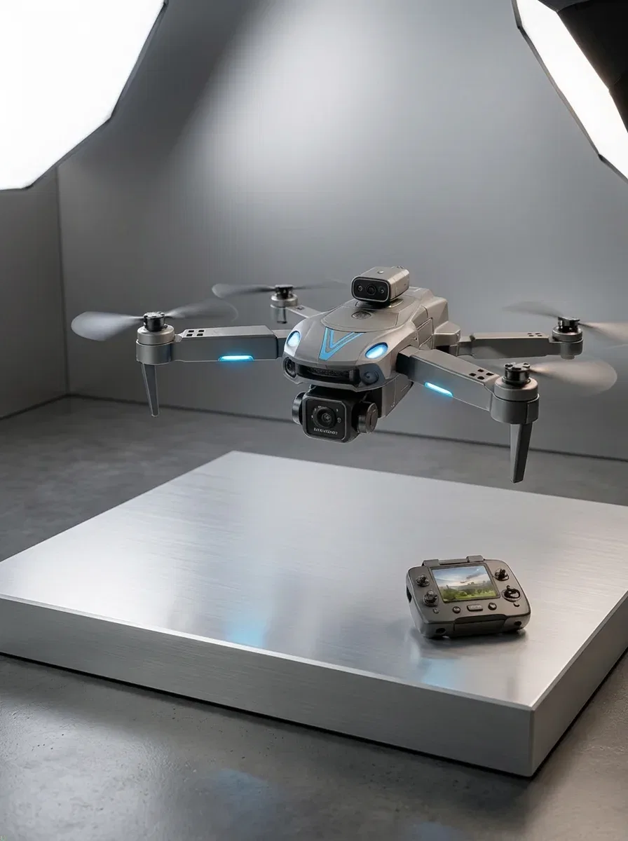 Katlanabilir Profesyonel Görünümlü Kamera Drone görsel 3