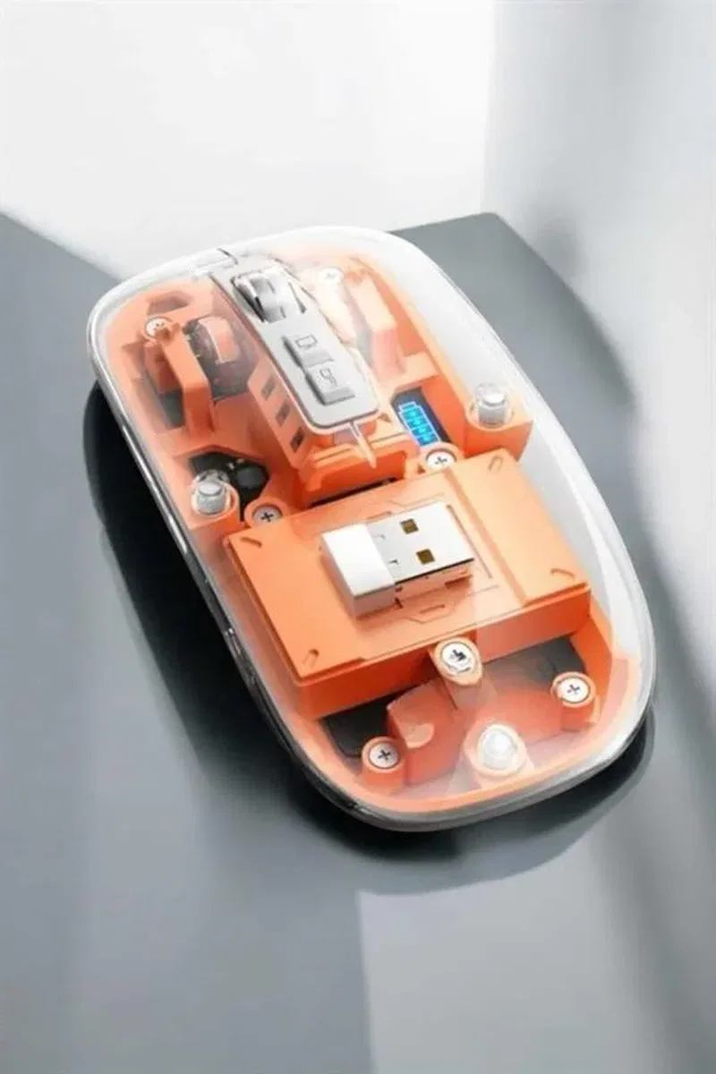 Sessiz Kablosuz USB Girişli Mouse Fare Yüksek Performanslı Yeni Nesil görsel 4