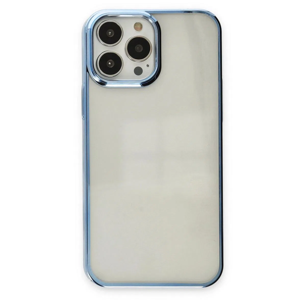 Newface Apple İphone 14 Pro Max Kılıf Element Silikon - Sky Blue