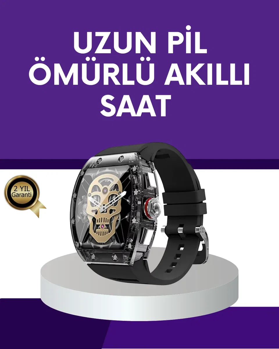 GPS ve NFC Özellikli Akıllı Saat iOS Android Uyumlu