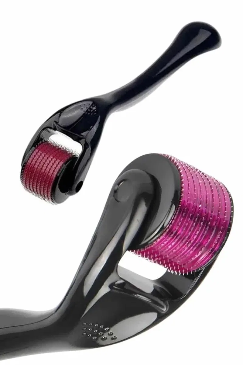 Titanyum Uçlu Derma Roller 540 İğneli 1 mm Gözenek Azaltıcı Akne İzlerine Uygun görsel 5