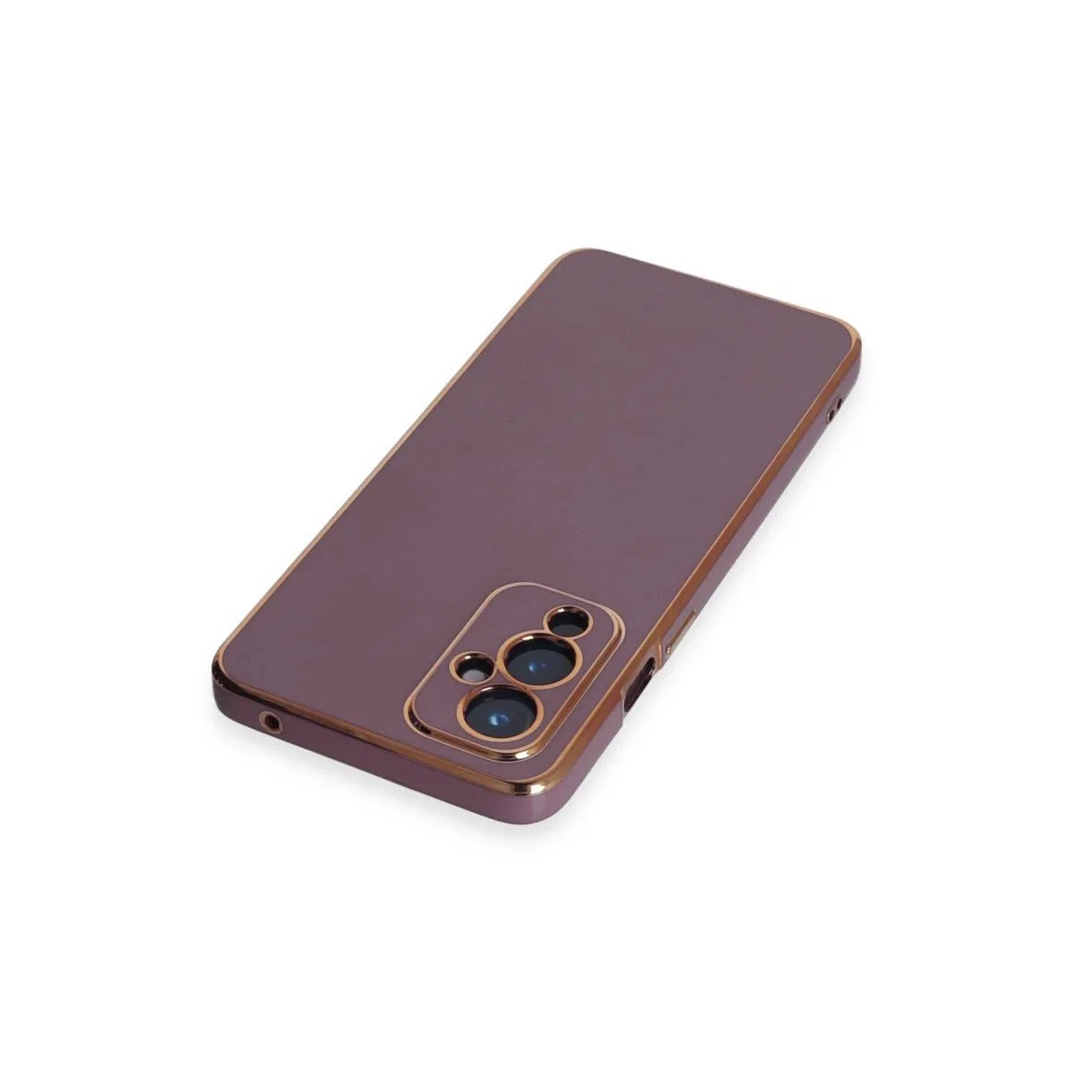 One Plus 9 Kılıf Volet Silikon - Mor görsel 3