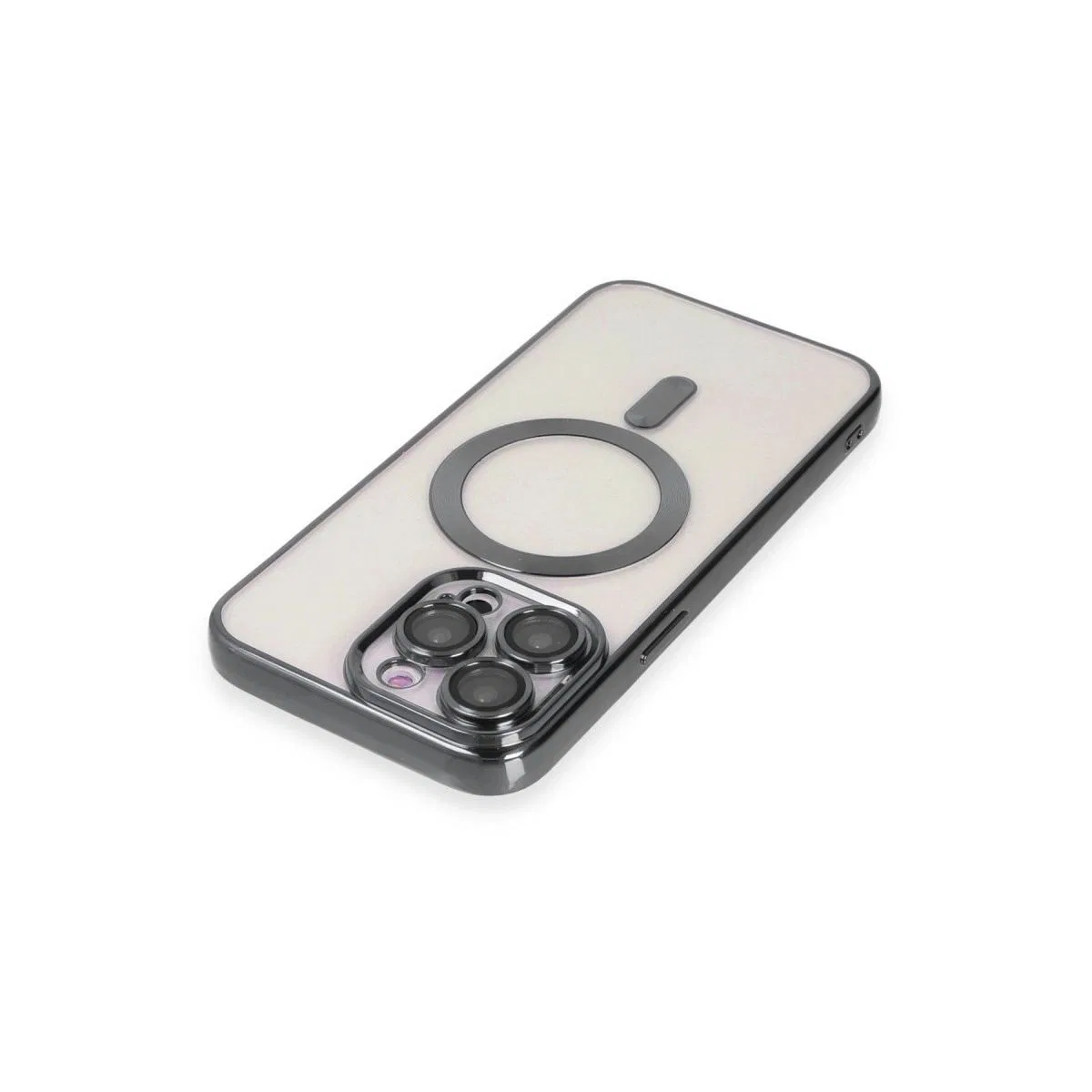 Apple İphone 15 Pro Kılıf Kross Magneticsafe Kapak - Titan Gri görsel 4