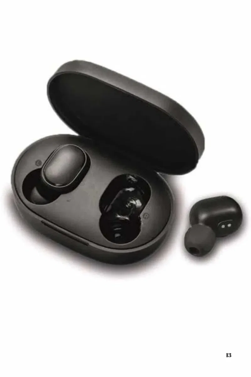 Kulaklık Dijital Göstergeli Bluetooth Bağlantılı Kablosuz Kulak İçi Mikrofonlu Dokunmatik Kontrol görsel 3