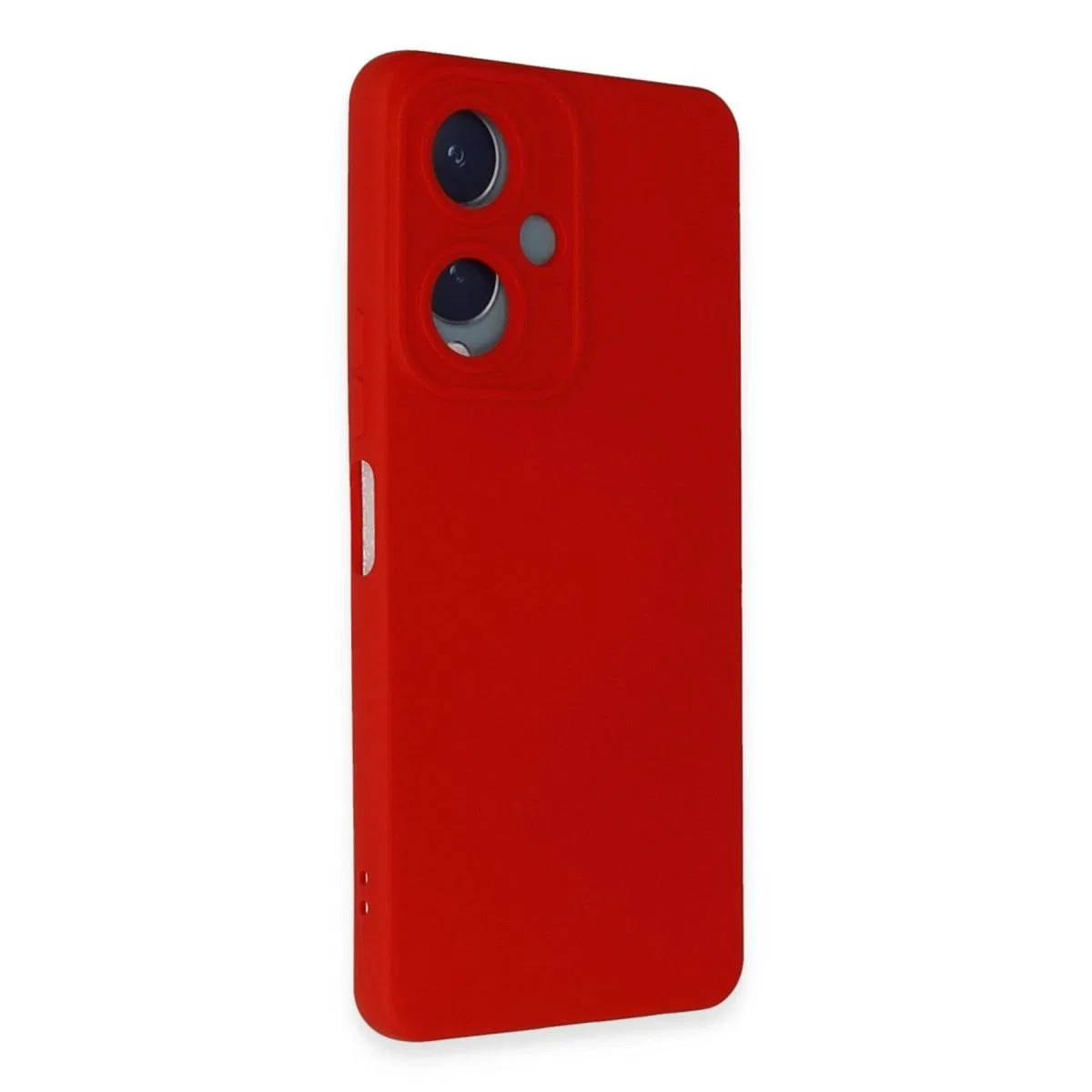 Vivo Y17s Kılıf Nano İçi Kadife Silikon - Kırmızı görsel 2