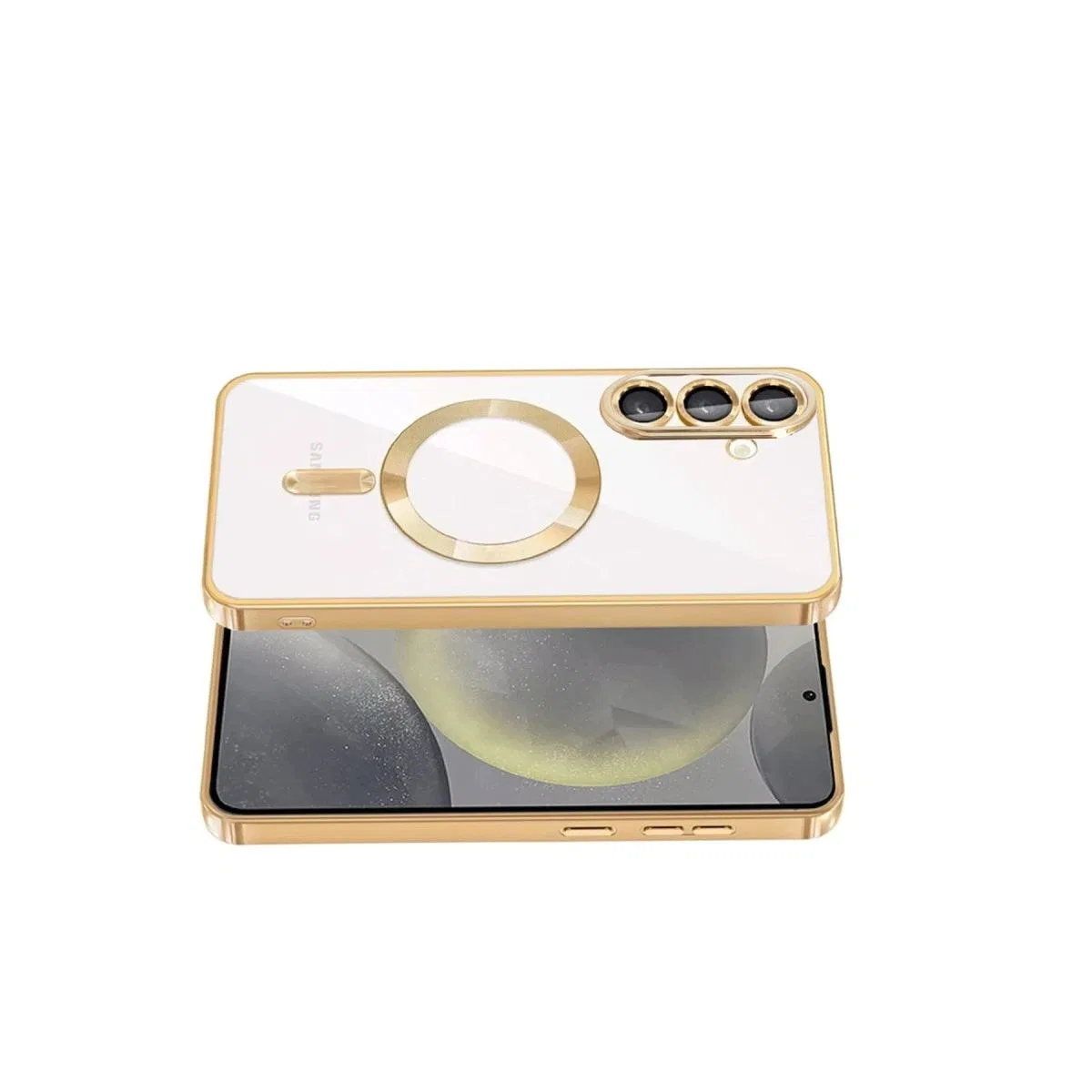 Samsung Galaxy S26 Plus Kross Magneticsafe Kapak - Gold görsel 3