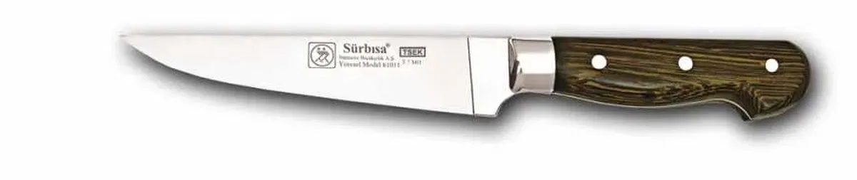61011ym - Sürmene Yöresel Kasap Kemik Sıyırma Bıçağı 14, 5 Cm