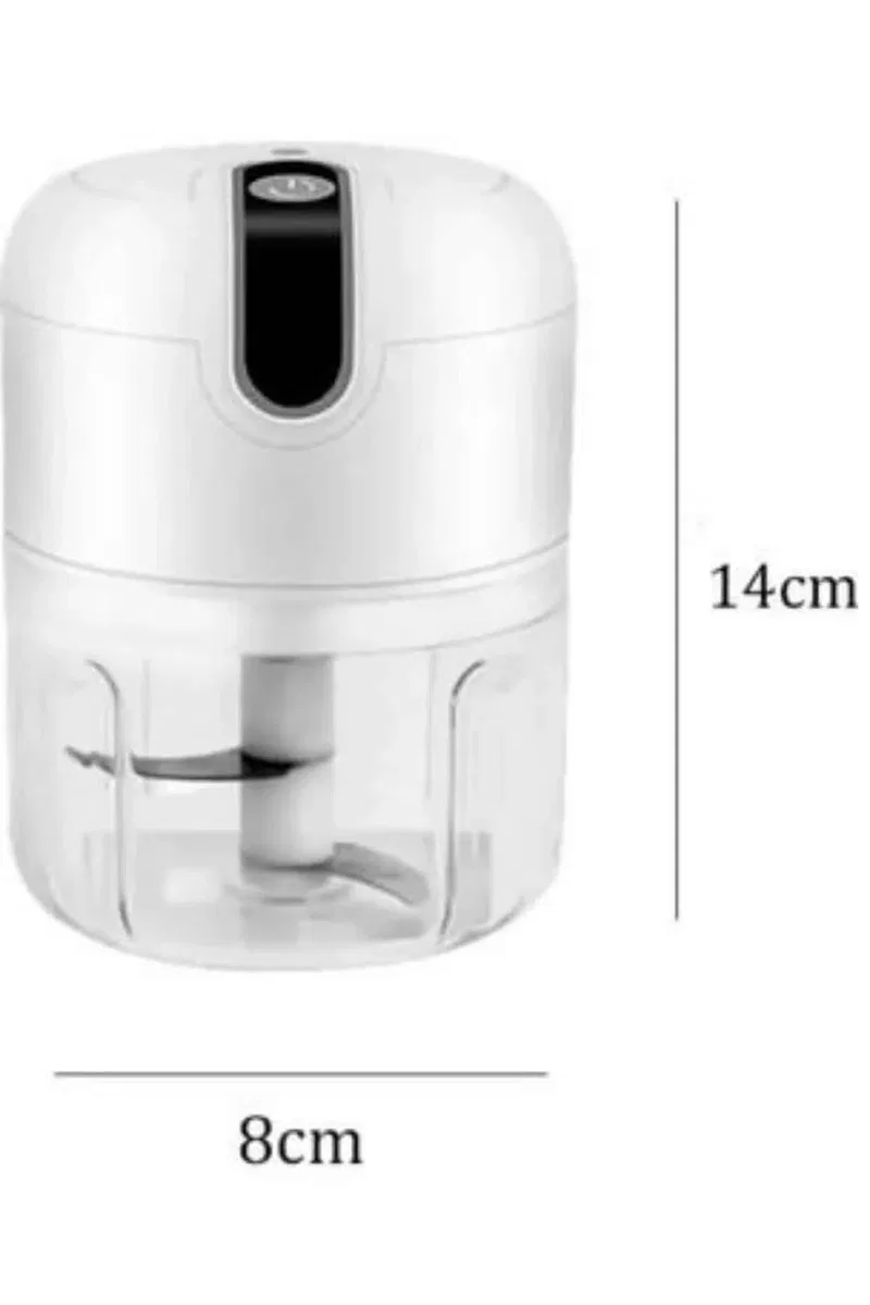 Rondo Doğrayıcı 250 ML Taşınabilir USB Şarjlı Pratik El Rondo Blender Yeni Nesil görsel 5