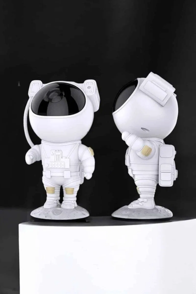 Astronot Görünümlü Projeksiyon Speaker Taşınabilir görsel 4