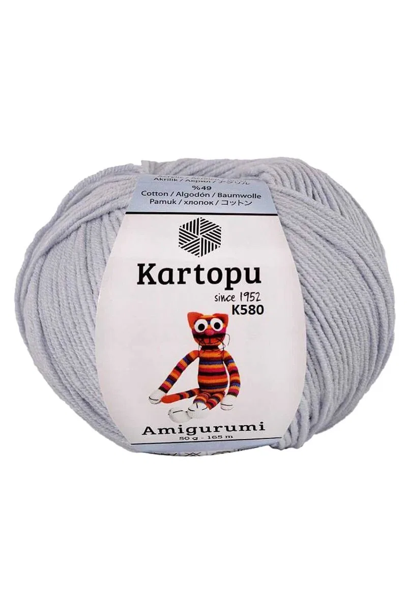 10 Adet Amigurumi El Örgü İpi 50gr 580 görsel 2